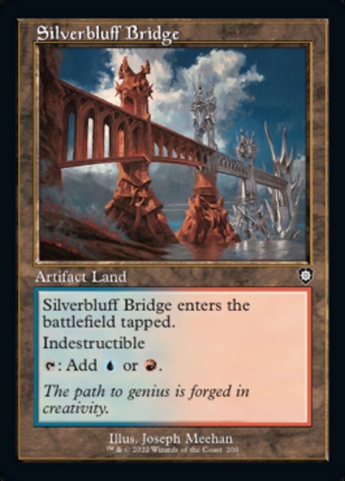 Silverbluff Bridge (Retro) [The Brothers' War Commander] | Devastation Store