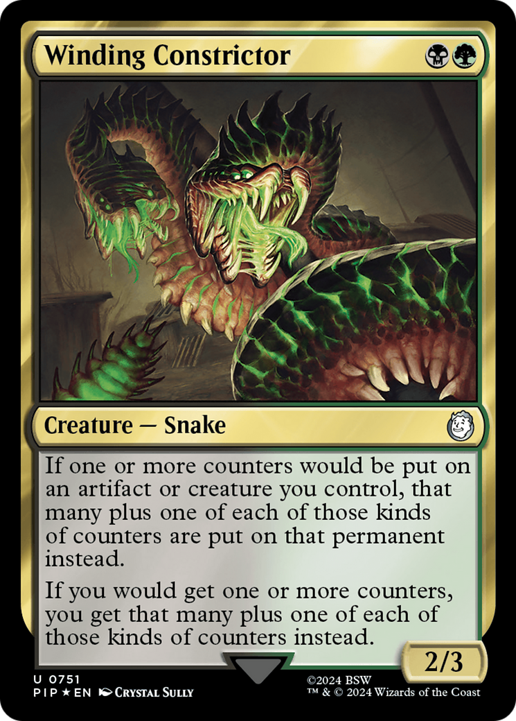 Winding Constrictor (Surge Foil) [Fallout] | Devastation Store