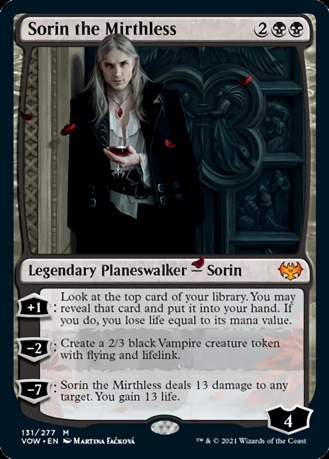 Sorin the Mirthless [Innistrad: Crimson Vow] | Devastation Store