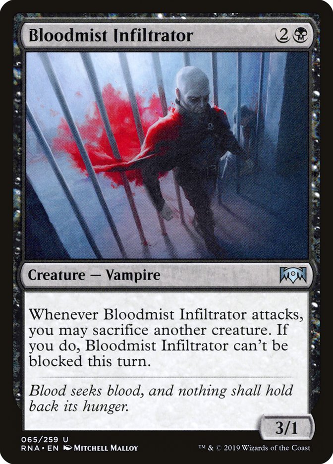 Bloodmist Infiltrator [Ravnica Allegiance] | Devastation Store