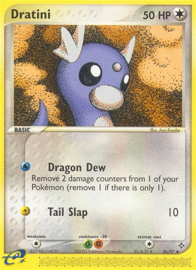 Dratini (26/97) [EX: Dragon] | Devastation Store