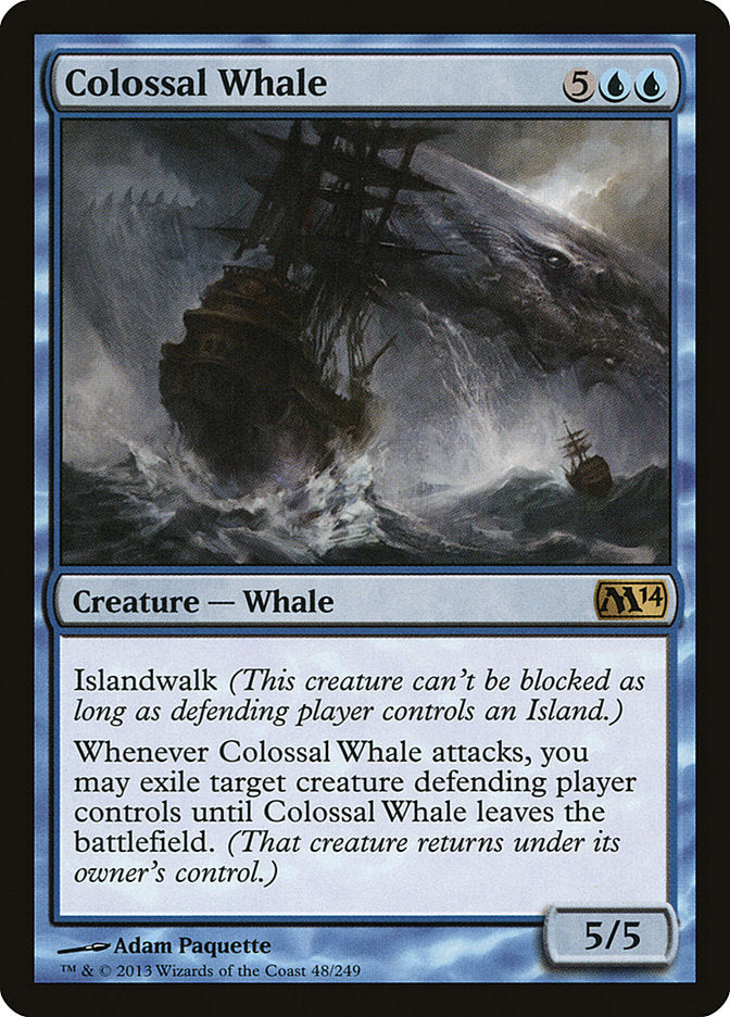 Colossal Whale [Magic 2014] | Devastation Store