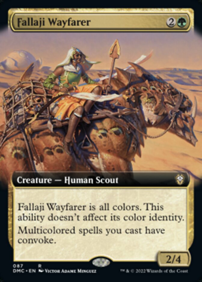 Fallaji Wayfarer (Extended Art) [Dominaria United Commander] | Devastation Store
