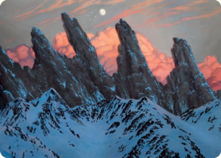 Mountain (275) Art Card [Dungeons & Dragons: Adventures in the Forgotten Realms Art Series] | Devastation Store