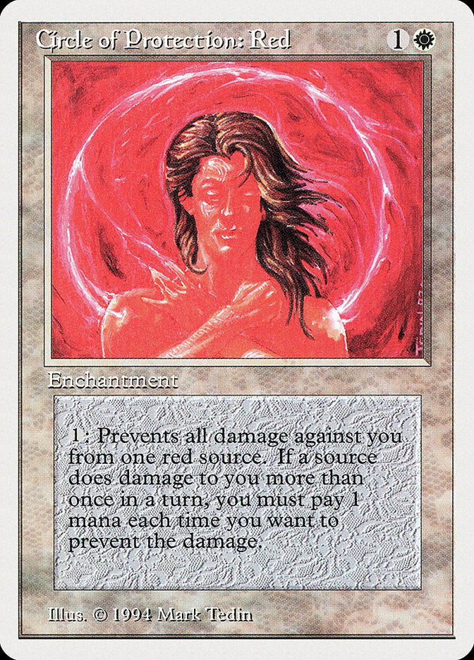 Circle of Protection: Red [Summer Magic / Edgar] | Devastation Store