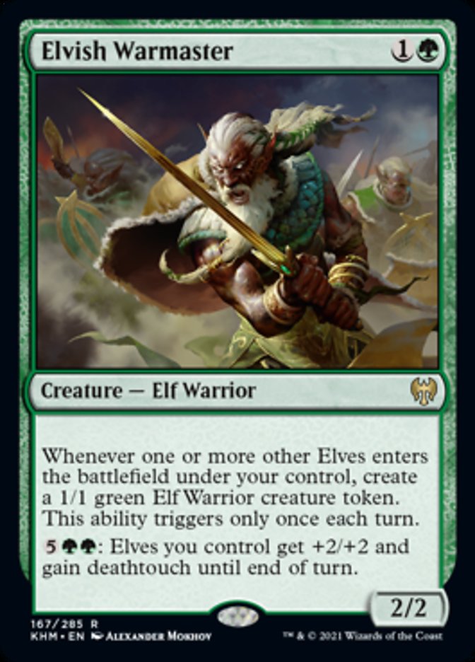 Elvish Warmaster [Kaldheim] | Devastation Store