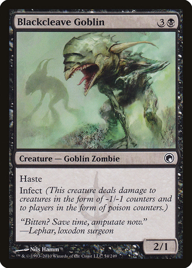 Blackcleave Goblin [Scars of Mirrodin] | Devastation Store