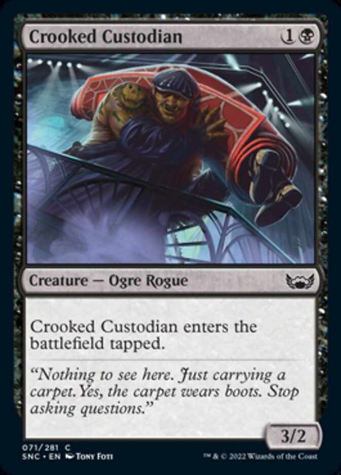 Crooked Custodian [Streets of New Capenna] | Devastation Store