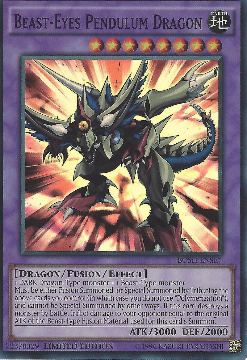 Beast-Eyes Pendulum Dragon [BOSH-ENSE1] Super Rare | Devastation Store