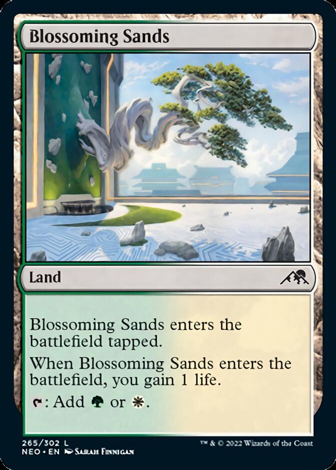 Blossoming Sands [Kamigawa: Neon Dynasty] | Devastation Store