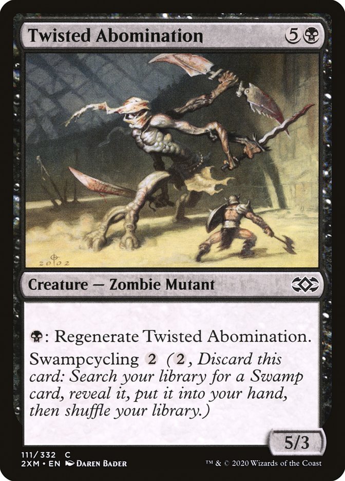 Twisted Abomination [Double Masters] | Devastation Store