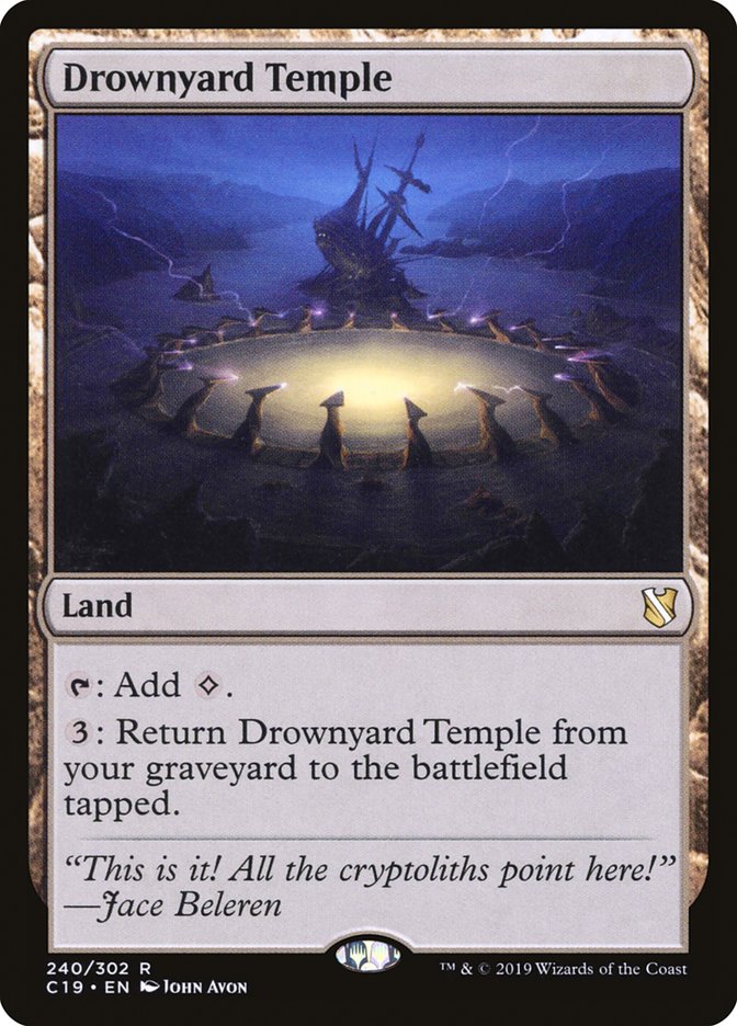 Drownyard Temple [Commander 2019] | Devastation Store
