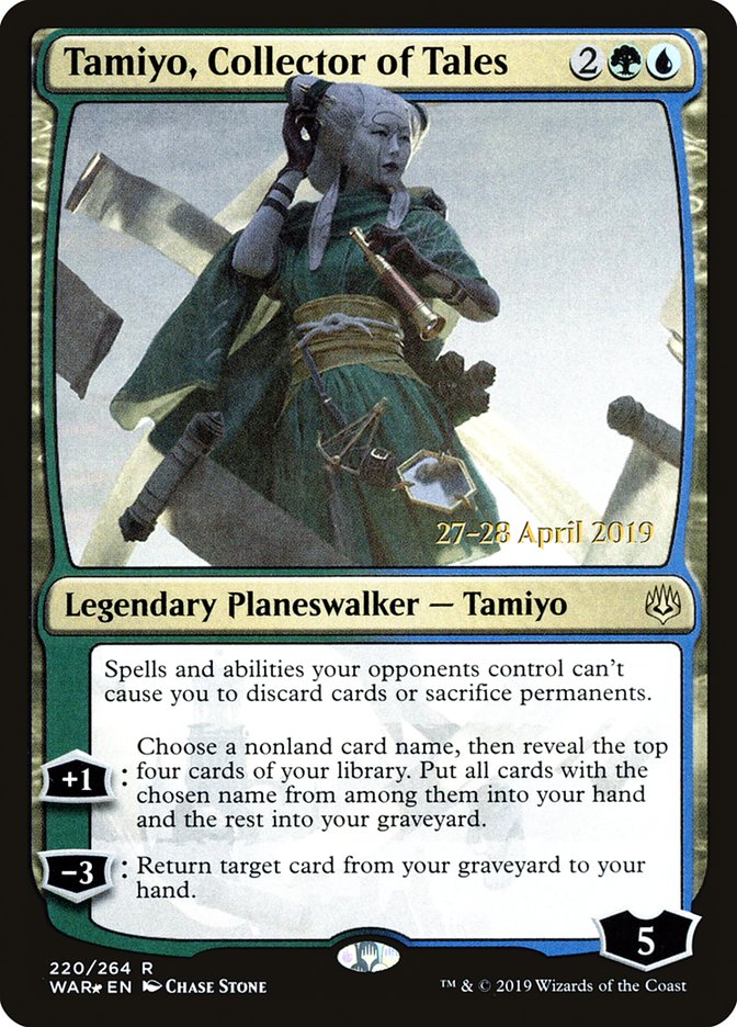 Tamiyo, Collector of Tales  [War of the Spark Prerelease Promos] | Devastation Store