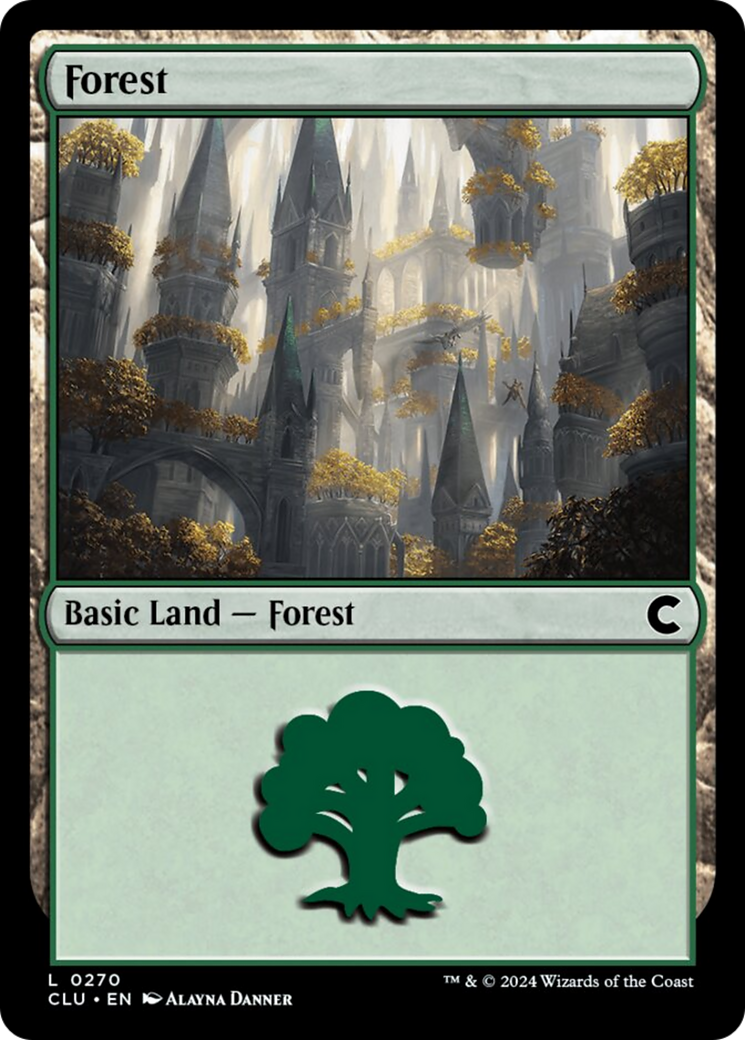 Forest (0270) [Ravnica: Clue Edition] | Devastation Store