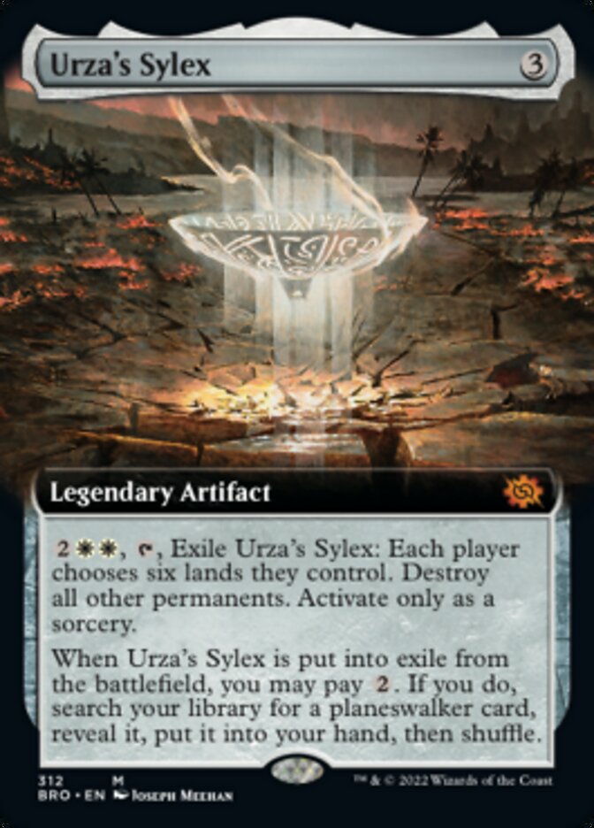 Urza's Sylex (Extended Art) [The Brothers' War] | Devastation Store