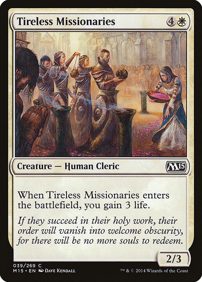 Tireless Missionaries [Magic 2015] | Devastation Store