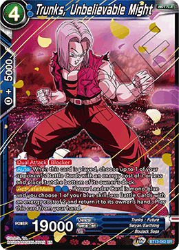 Trunks, Unbelievable Might [BT13-042] | Devastation Store