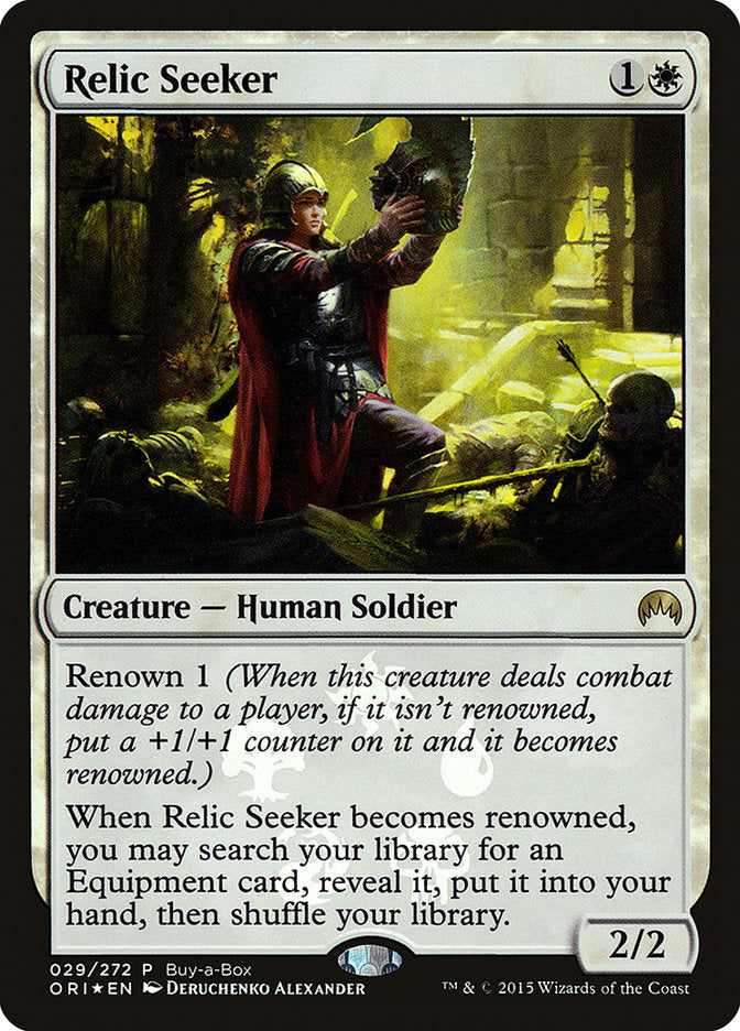 Relic Seeker (Buy-A-Box) [Magic Origins Promos] | Devastation Store
