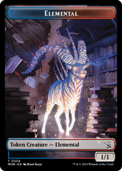 Elemental (9) // Teferi's Talent Emblem Double-Sided Token [March of the Machine Tokens] | Devastation Store