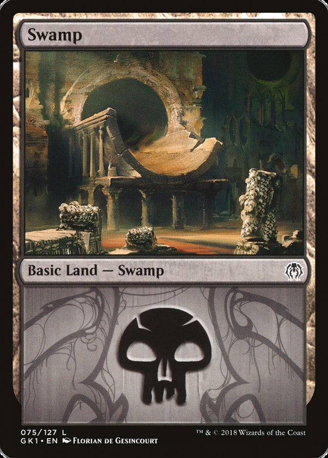 Swamp (75) [Guilds of Ravnica Guild Kit] | Devastation Store