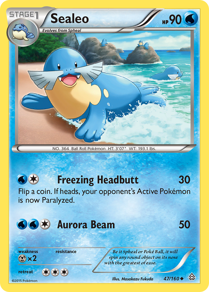 Sealeo (47/160) [XY: Primal Clash] | Devastation Store