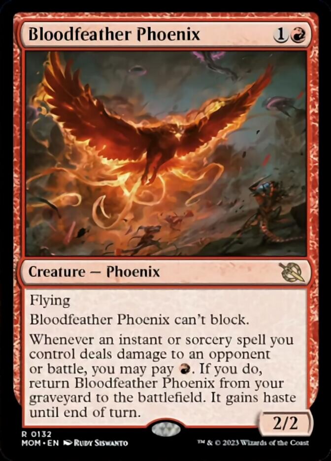 Bloodfeather Phoenix [March of the Machine] | Devastation Store