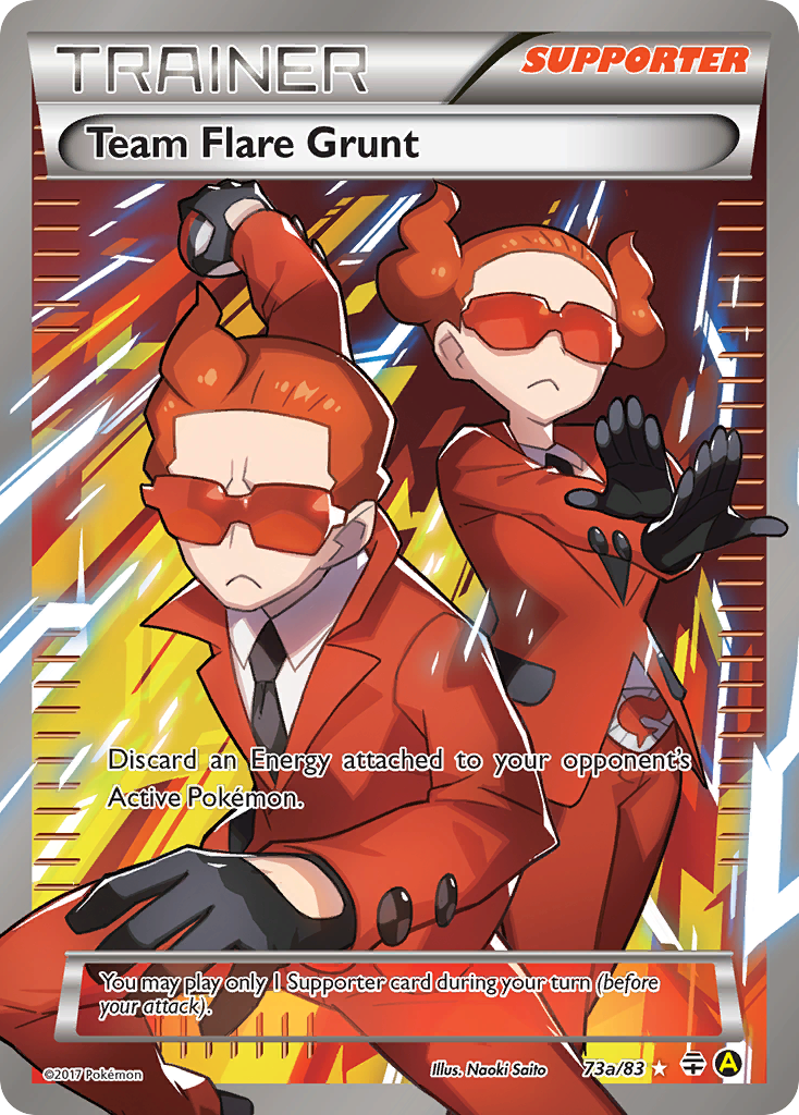 Team Flare Grunt (73a/83) [Alternate Art Promos] | Devastation Store