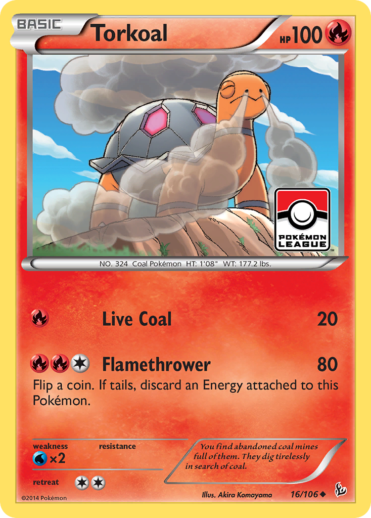 Torkoal (16/106) [XY: Flashfire] | Devastation Store