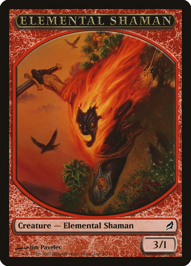 Elemental Shaman [Lorwyn Tokens] | Devastation Store