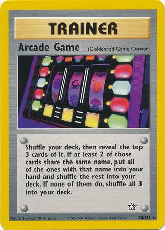 Arcade Game (83/111) [Neo Genesis Unlimited] | Devastation Store