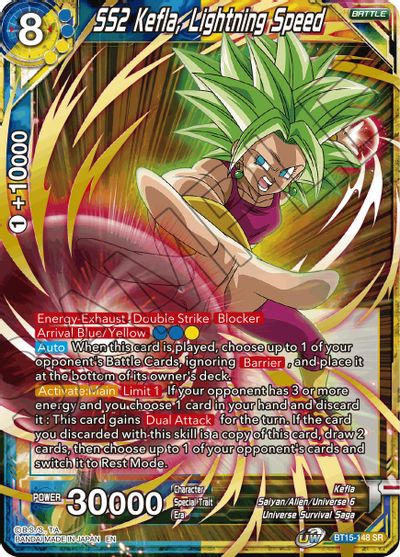 SS2 Kefla, Lightning Speed [BT15-148] | Devastation Store