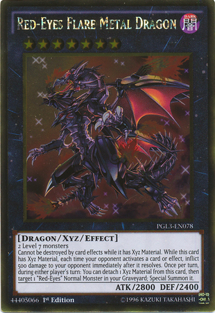 Red-Eyes Flare Metal Dragon [PGL3-EN078] Gold Rare | Devastation Store