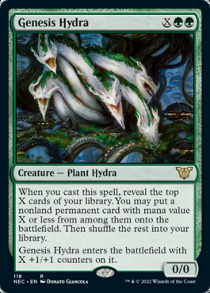 Genesis Hydra [Kamigawa: Neon Dynasty Commander] | Devastation Store