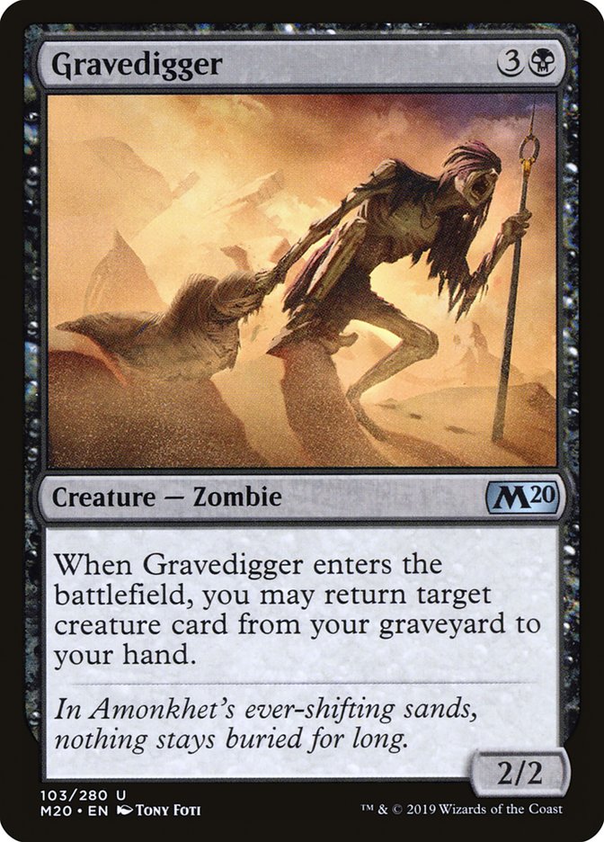 Gravedigger [Core Set 2020] | Devastation Store