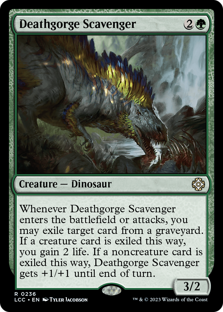 Deathgorge Scavenger [The Lost Caverns of Ixalan Commander] | Devastation Store