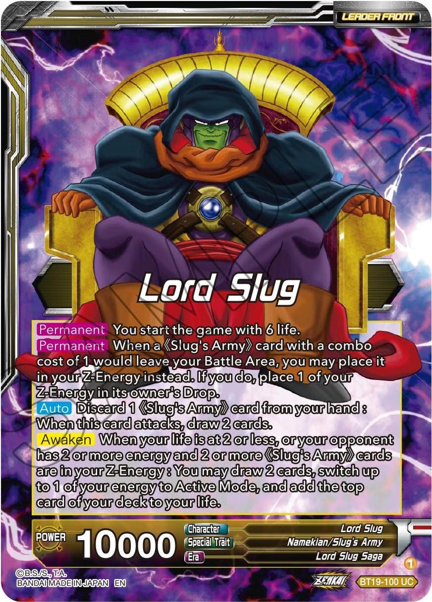 Lord Slug // Lord Slug, in His Prime (BT19-100) [Fighter's Ambition] | Devastation Store