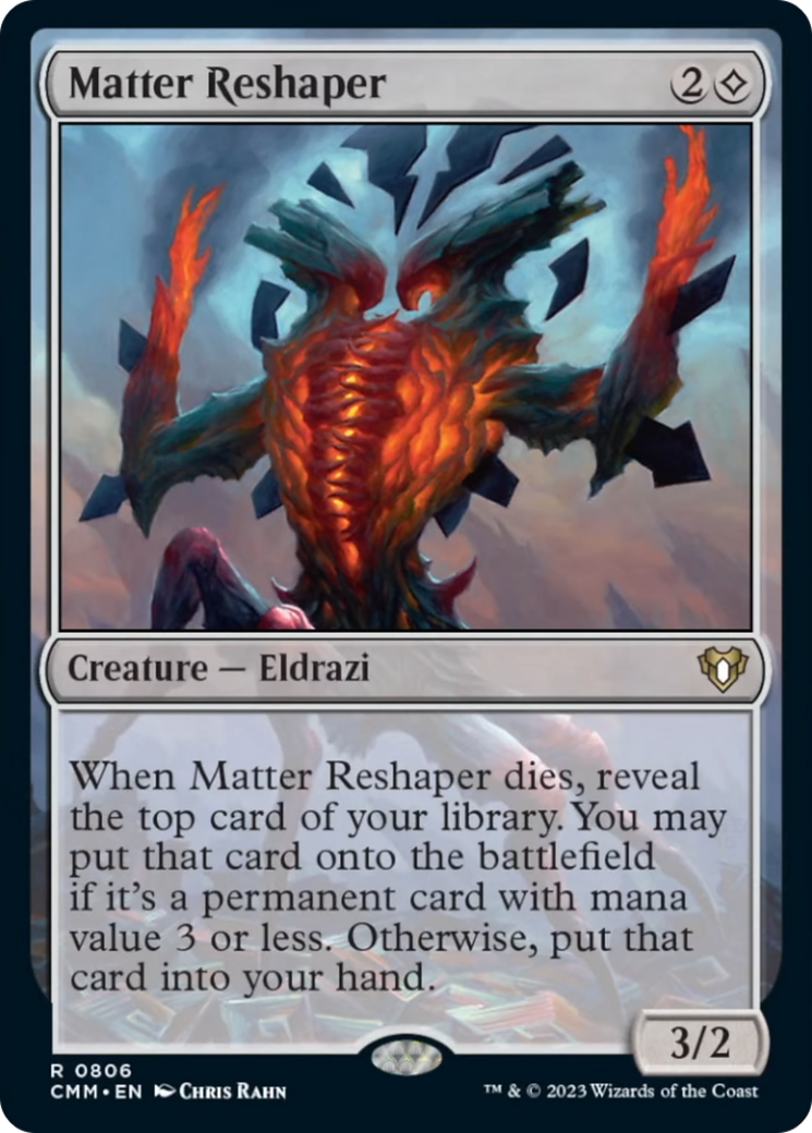 Matter Reshaper [Commander Masters] | Devastation Store