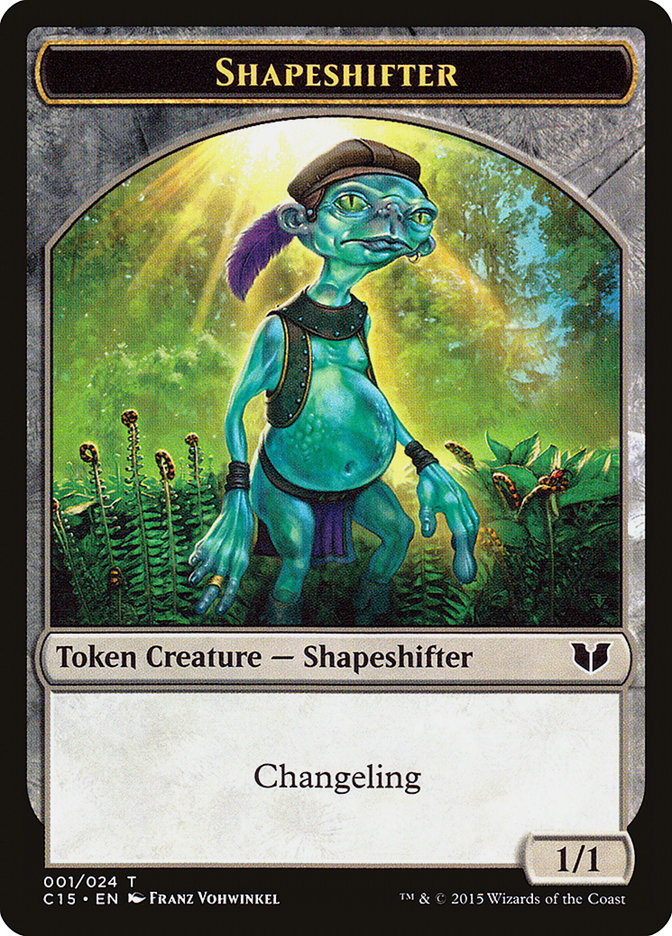 Shapeshifter // Shapeshifter Double-Sided Token [Commander 2015 Tokens] - Devastation Store | Devastation Store