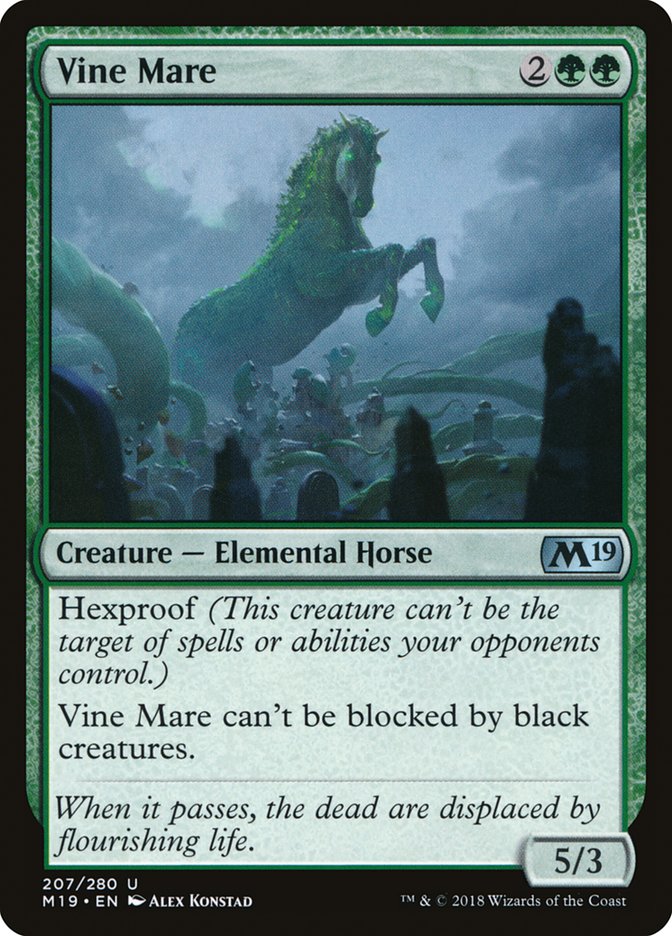 Vine Mare [Core Set 2019] | Devastation Store