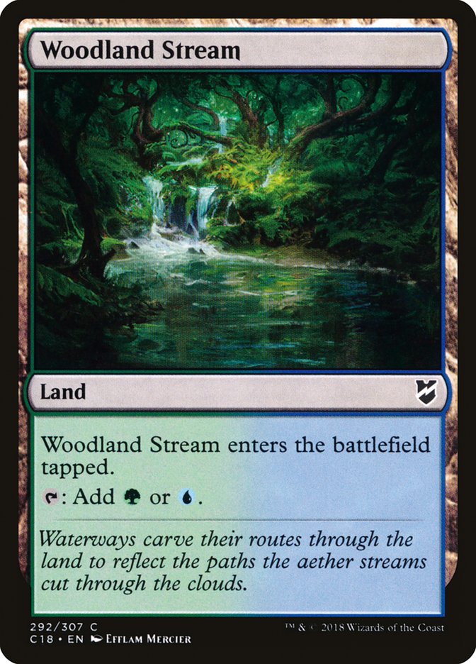 Woodland Stream [Commander 2018] | Devastation Store