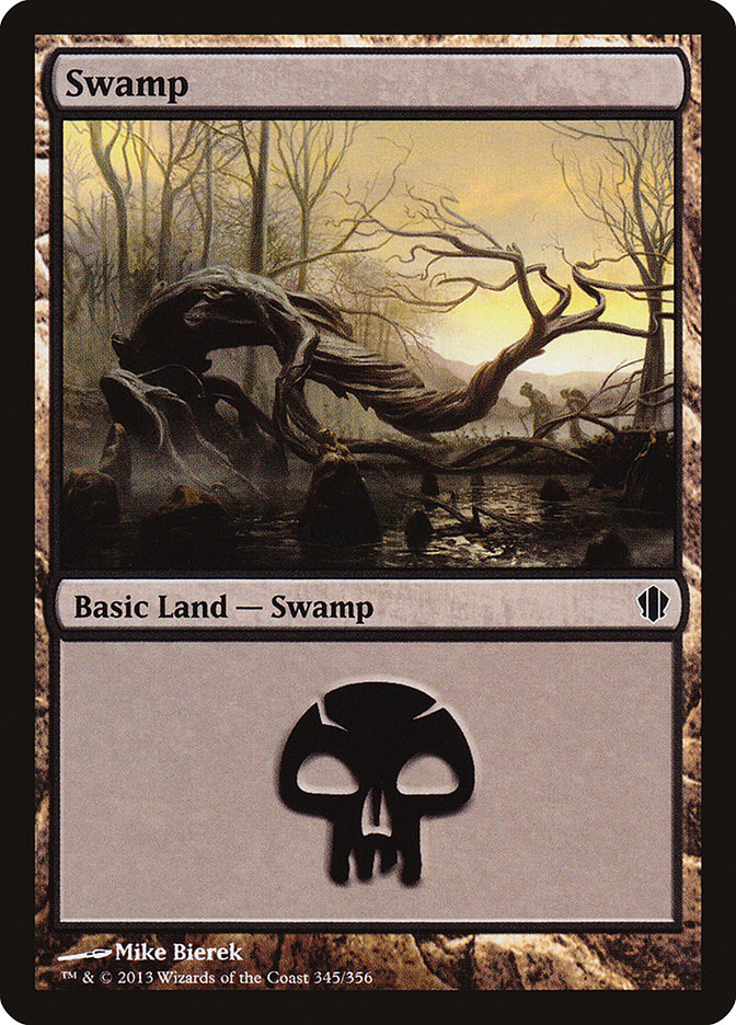 Swamp (345) [Commander 2013] - Devastation Store | Devastation Store