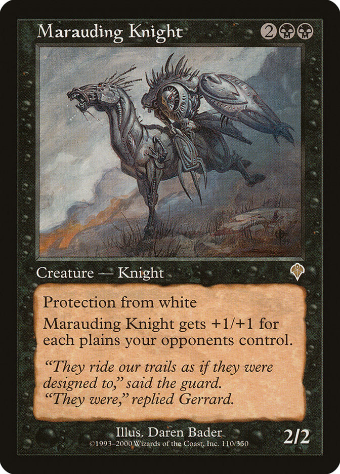 Marauding Knight [Invasion] | Devastation Store