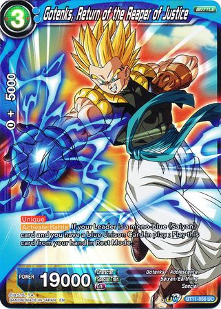 Gotenks, Return of the Reaper of Justice [BT11-056] | Devastation Store