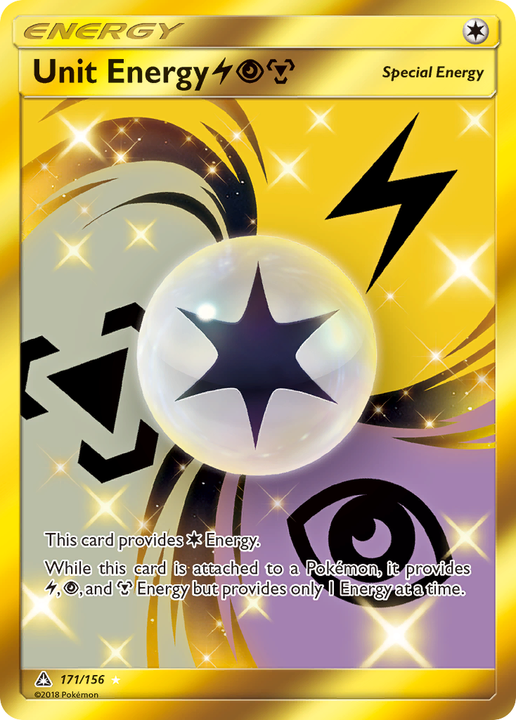 Unit Energy (171/156) (Lightning, Psychic, Metal) [Sun & Moon: Ultra Prism] | Devastation Store