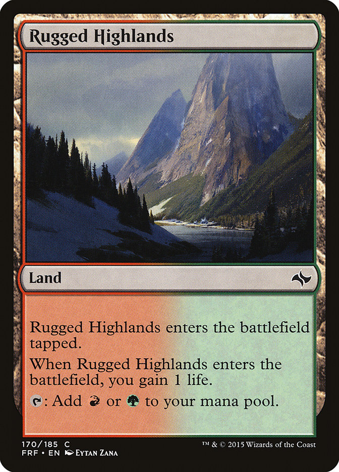 Rugged Highlands [Fate Reforged] | Devastation Store