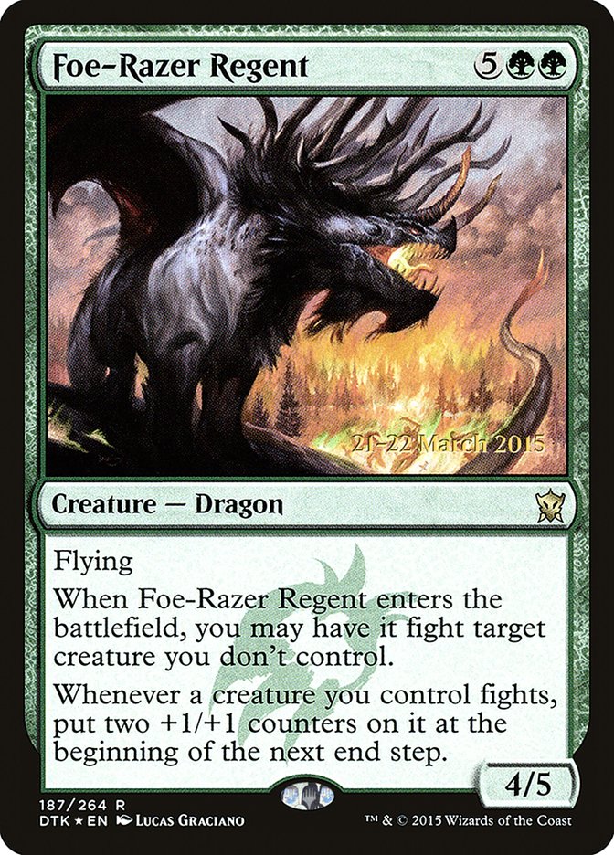 Foe-Razer Regent  [Dragons of Tarkir Prerelease Promos] - Devastation Store | Devastation Store