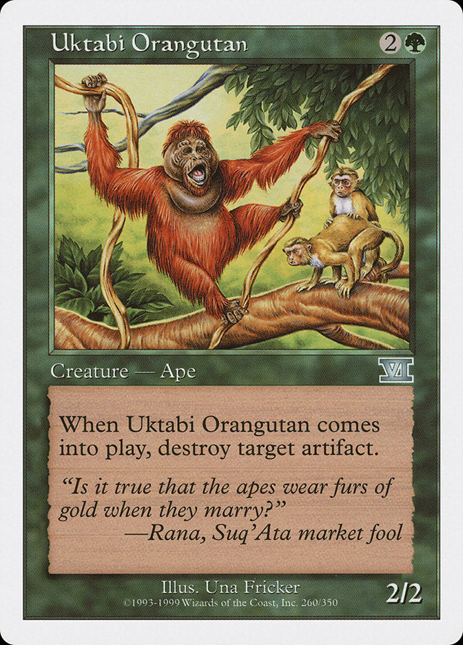 Uktabi Orangutan [Classic Sixth Edition] | Devastation Store