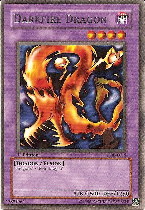 Darkfire Dragon [LOB-E015] Rare | Devastation Store