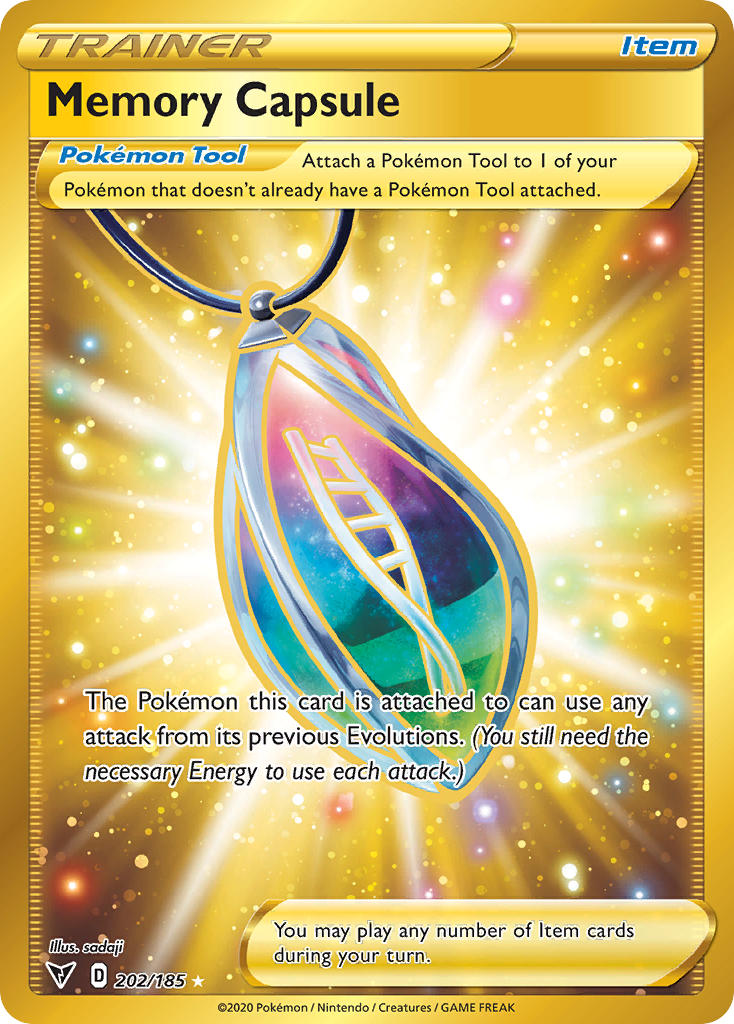 Memory Capsule (202/185) [Sword & Shield: Vivid Voltage] | Devastation Store