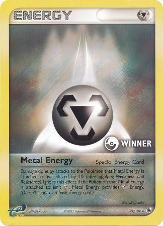 Metal Energy (94/109) (Winner) [EX: Ruby & Sapphire] | Devastation Store